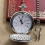 (hopea) Taskukello Vintage Smooth Quartz Taskukello Classic Fob Watch Short 5