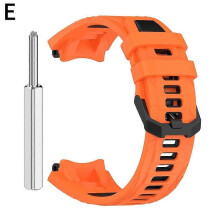 (Oranje zwart) Siliconen band voor Amazfit T-REX 3 Smart Watch polsband originele vervanging