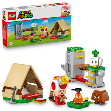 LEGO Super Mario 72040 Accampamento del Capitano Toad - Gioco di Costruzione dai 6 anni