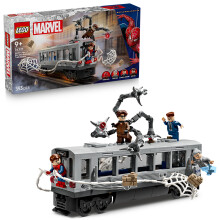 LEGO Marvel 76321 De Treinscene van Spider-Man en Doctor Octopus - Speelgoed vanaf 9 jaar