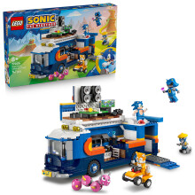 LEGO Sonic the Hedgehog 77006 Das Kontrollfahrzeug des Sonic-Teams - Spielzeug ab 8 Jahren