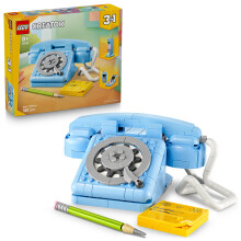 LEGO Creator 3-in-1 31174 De Retro Telefoon - Bouwspeelgoed vanaf 8 jaar