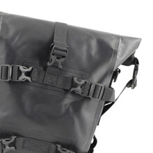 Sacoche de selle de moto universelle, sac arrière avec bandoulière, réservoir de moto léger et polyvalent