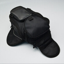 (Noir) Sacoche de réservoir de moto Sac de réservoir de carburant d'huile de moto Sac de selle de vélo