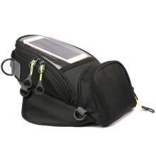 (32x18x7cm) Nouveaux sacs de moto les plus vendus, sac de réservoir de navigation magnétique étanche