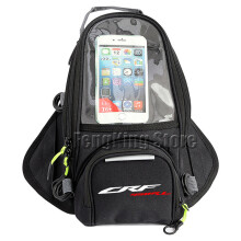 (noir) compatible avec Honda CRF450RL CRF450L CRF300L CRF250L CRF sac de moto magnétique sac de conduite