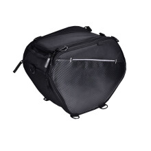 (zwart)Motorfiets Scooter Tunnel Tas Waterdichte Tanktas Gereedschapstassen compatibel met SF4 SRMAX