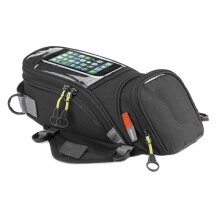 (zwart)Motorfiets brandstoftanktas, racemotorrijden, touchscreen navigatie, multifunctionele kleine