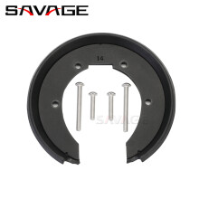 (Alleen adapterplaat)compatibel voor Voge 300DS 650DS 650DSX Tanktas Bagagetas Tanklock 300 650 DS