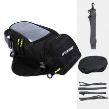 (Zwart)Motorfiets brandstofzak Mobiele telefoon navigatietank compatibel voor YAMAHA FJR 1300 FJR1300