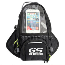 (Schwarz) kompatibel für R1250 GS ADVENTURE Motorrad Magnetische Tasche Reiten Tasche Navigation Kraftstoff
