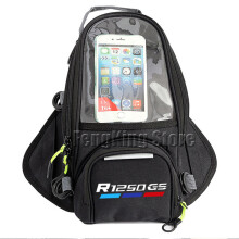 (Schwarz) kompatibel für R1250GS R 1250 GS R1250 GSA Motorrad Magnetische Tasche Reiten Tasche Navigation