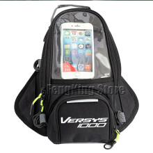 (noir) Nouveau sac de carburant de moto réservoir de navigation de téléphone portable compatible pour