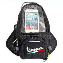 (noir) Nouveau sac de carburant pour moto, réservoir de navigation pour téléphone portable compatible