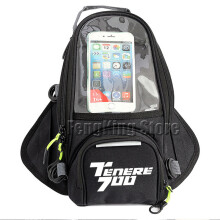 (noir) Nouveau sac de carburant pour moto, réservoir de navigation pour téléphone portable compatible