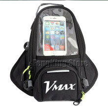 (noir) Nouveau sac de carburant pour moto, réservoir de navigation pour téléphone portable compatible