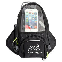 (noir) Nouveau sac de carburant pour moto, navigation pour téléphone portable, compatible avec Kawasaki