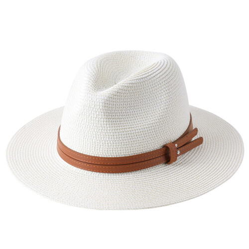 Zylioo Chapeau De Paille Panama XXL Large Bord - Protection UV Été Homme Et Femme