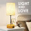 Touch Control Bedside Lamps 3-Way Dimmable Table Lamp w/ USB Charging Ports 13