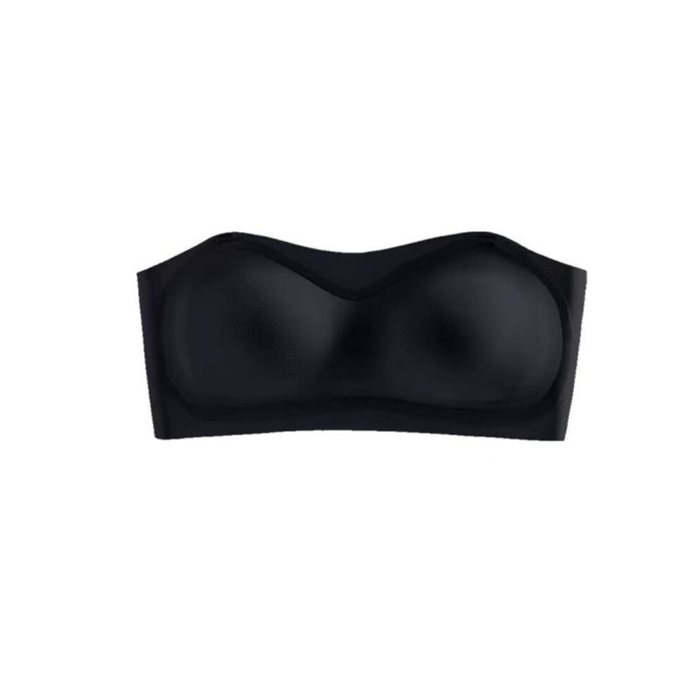 (black, XL) Strapless Bra Seamless Push Up Bras Tubetop Women Invisible Wireless Brassiere Ultra Thin Breathable Bralette Sexy Ladies Lingerie S-xl