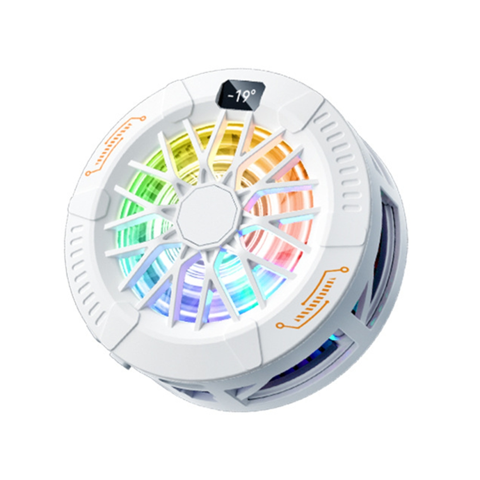 DY29 - Enfriador De Juegos Con Ajuste De 3 Velocidades Para TeléFono MóVil, MagnéTico, Blanco-image