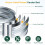 5 x 2 x 1 Ft Galvanized Raised Garden Bed Kit 7