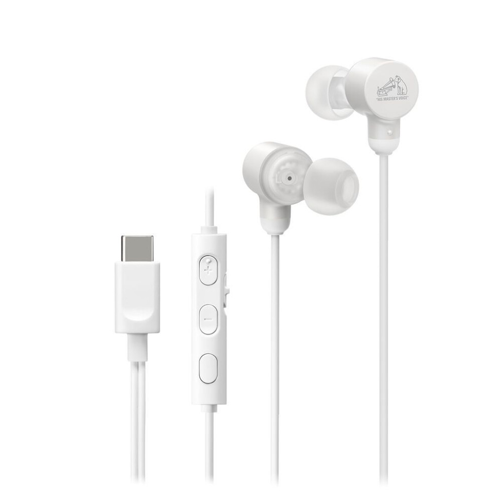 Jvc Kenwood Victor Ha-fr29uc-w Earphone Wired With Microphone Hi-res Carrying Pouch Type C Canal Type Usb Type-c 1.2m White Ha-fr29uc