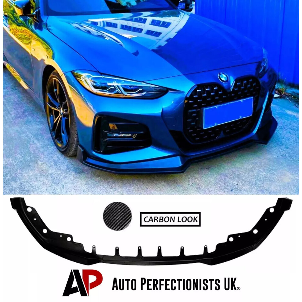 For Bmw 4 Series Coupe G22 G23 Front Splitter Spoiler Lip M Sport 2020+ 5061072663208
