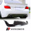 For BMW 5 Series M5 E60 M Fibre Rear Valance Diffuser Quad Exit 2003-10 1