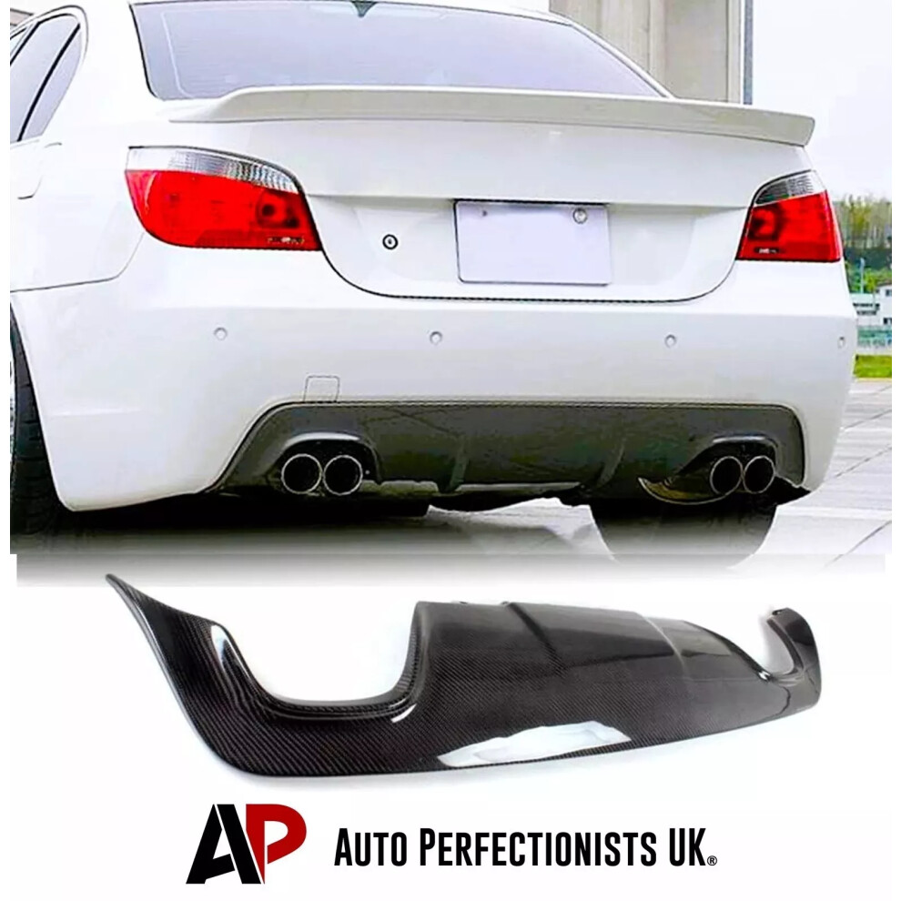 For Bmw 5 Series M5 E60 M Fibre Rear Valance Diffuser Quad Exit 2003-10 5061072664564