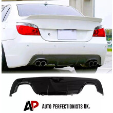 For BMW 5 Series M5 E60 M Sport Rear Valance Diffuser Quad Exit 2003-10