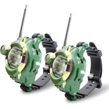 (As show, One size) Walkie Talkies Watch, Spy Watch Army Toys For Kids Age 8-12, 7 In 1 Digital Watch Walkie Talkies, Two-way Long Range Transceiver With Flashlight, Cool