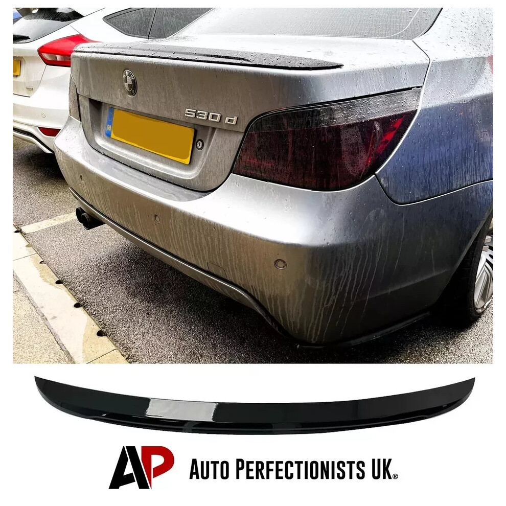 For Bmw 5 Series M5 E60 Rear Spoiler Boot Lip Wing M Sport Performance Black 5061072665080