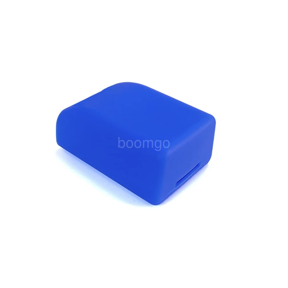 (Blue) Protective Case Car Seat Belt Buckle Cover Dust Prevention Socket Protector Blue 6963793905621