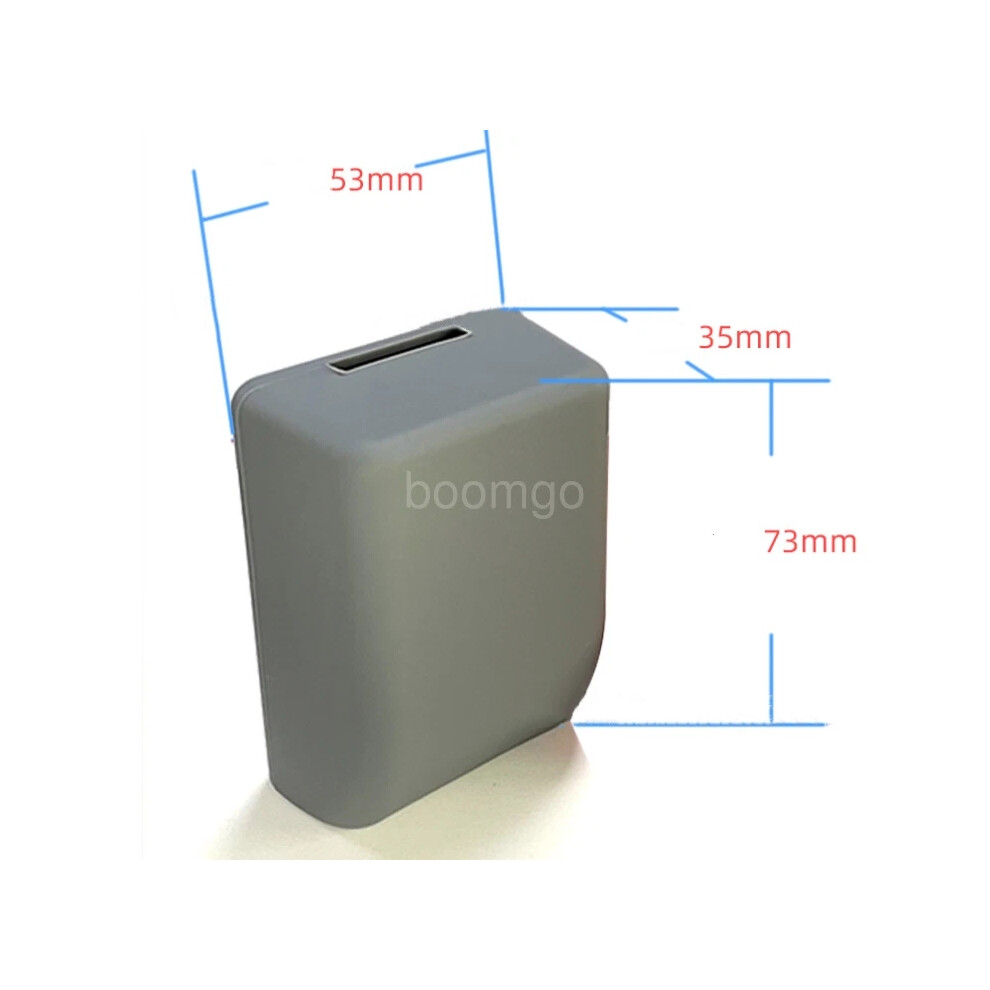 (Grey) Protective Case Car Seat Belt Buckle Cover Dust Prevention Socket Protector Grey 6963793905645