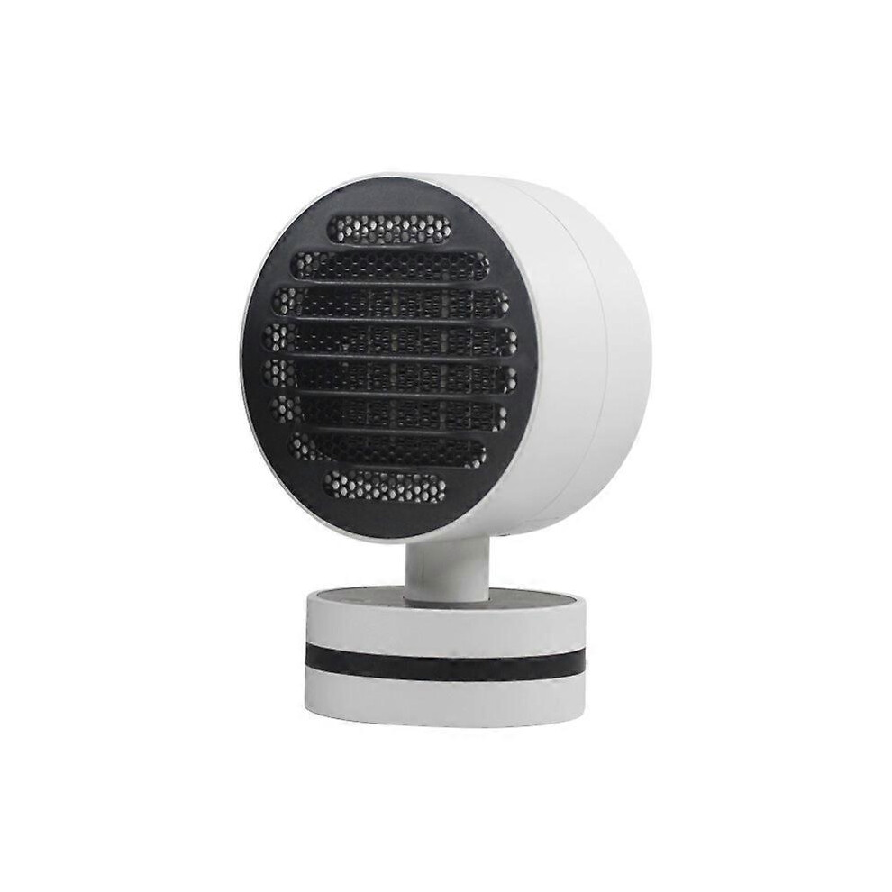 (As show, One size) Space Heater, Fan Heater, Mini Portable Fan Heater, Silent Economic Space Heater, PTC Ceramic Fan Heater, Electric Heater, White