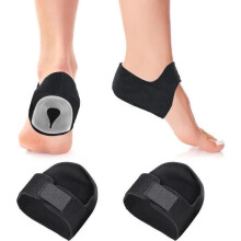 Lot de 2 paires de protège-talons en silicone pour hommes et femmes