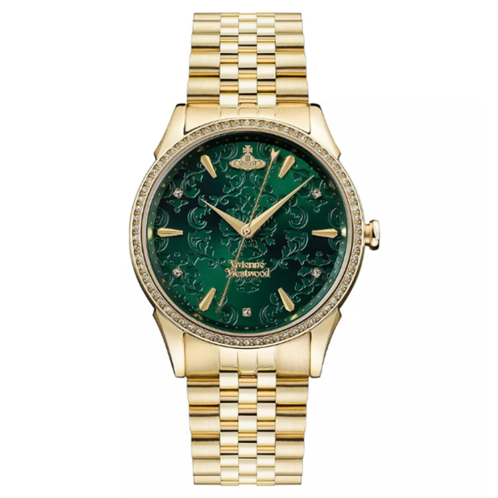 Vivienne Westwood Wallace Womens Fashion Quartz Watch Elegant Office Ladies Watches - Green