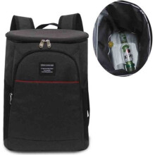 Sac à lunch isotherme 7House, grande capacité, pour camping, pique-nique, voyage, noir