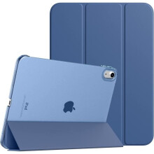 Étui pour tablette compatible avec iPad 10e génération 10,9 pouces 2022, coque iPad 10, dos translucide léger et fin [370]