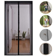 Rideau moustiquaire magnétique - Moustiquaire pour porte-fenêtre - 100 x 240 cm - Anti-moustiques