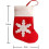 12 mini-chaussettes de Noël - Range-couverts - Fourchette, sac à couteaux - Décorations de table 4