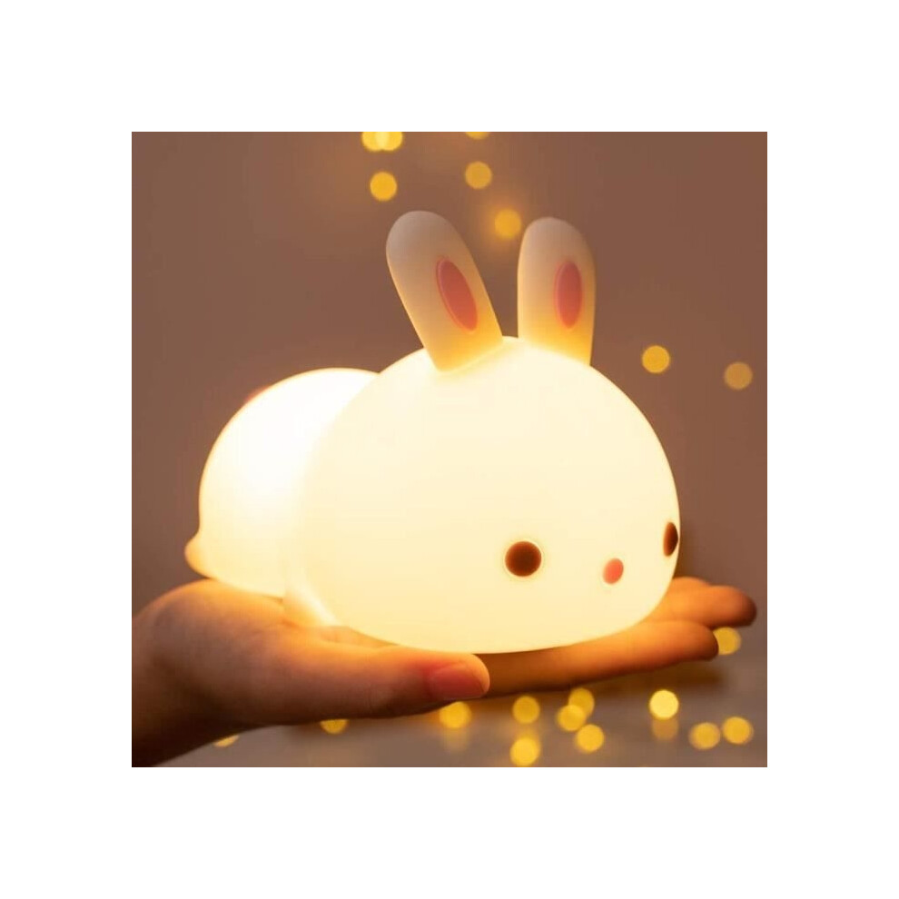 Veilleuse bébé, lampe de chevet enfant, veilleuse BeBe, lampe de chevet enfant, veilleuse LED lapin, décoration chambre
