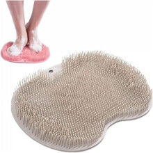 Grande brosse de douche pour les pieds, tapis de massage, brosse de douche pour les pieds pour le sol de la douche, brosse de massage