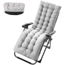 Coussin de chaise longue - Cou8 - Antidérapant - Confortable - 170 x 53 x 7 cm - Jardin