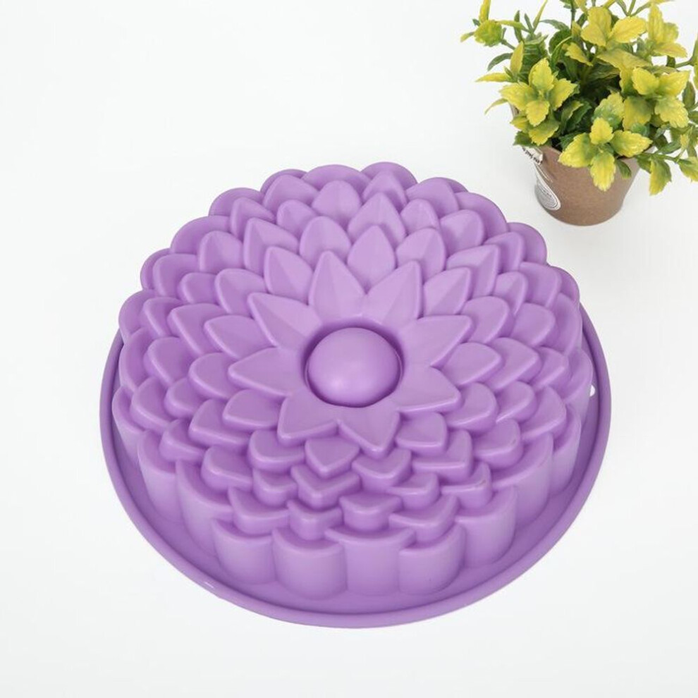 1pc Sun Cake Mold Silicone Daisy Flower Bread Pan Chiffon Cake Mold Sunflower Bakery Bread Mould