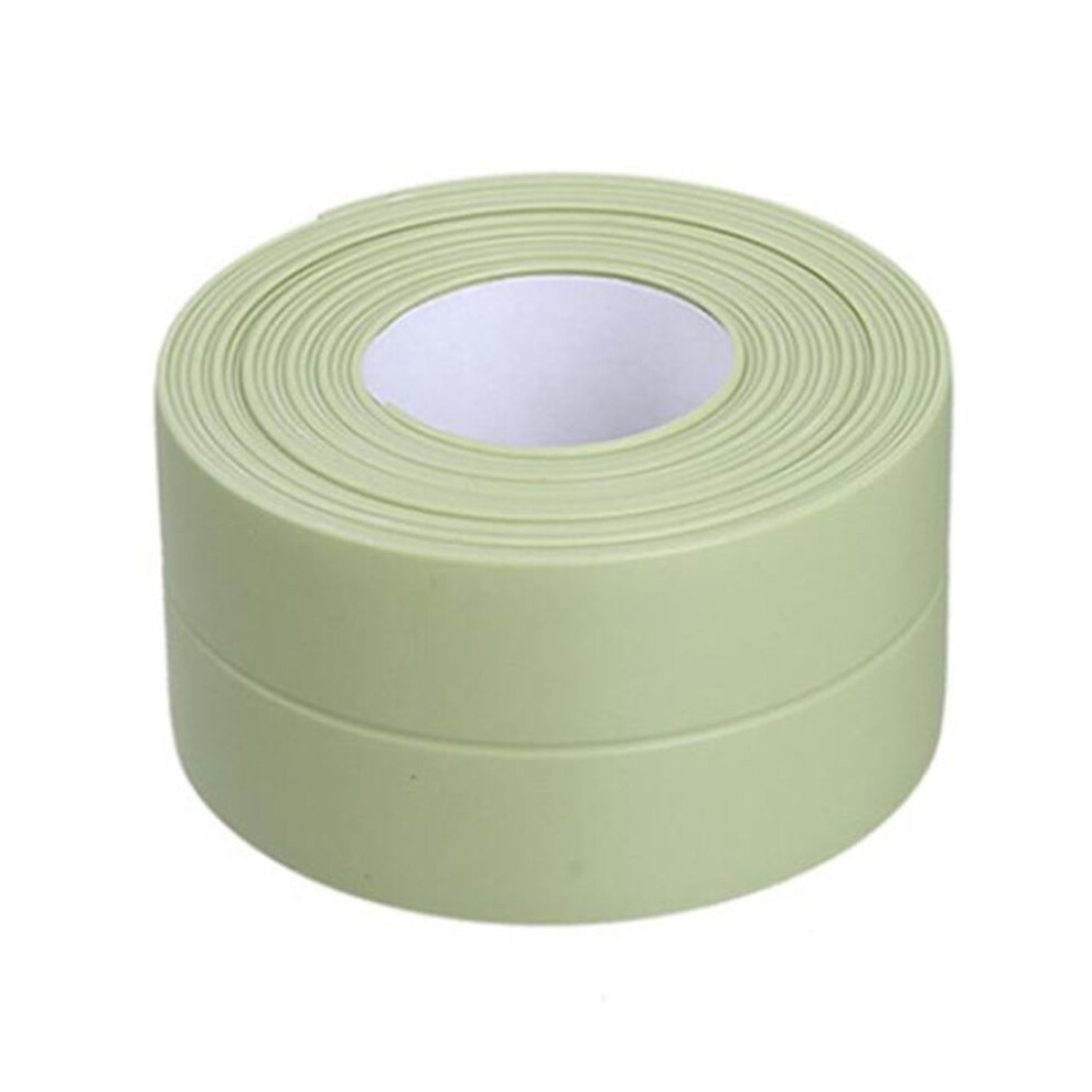 (green, 2.2cm*3.2m) 3.2m Bathroom Kitchen Shower Waterproof Mould-proof Tape Sink Bath Sealing Strip Tape Self Adhesive
