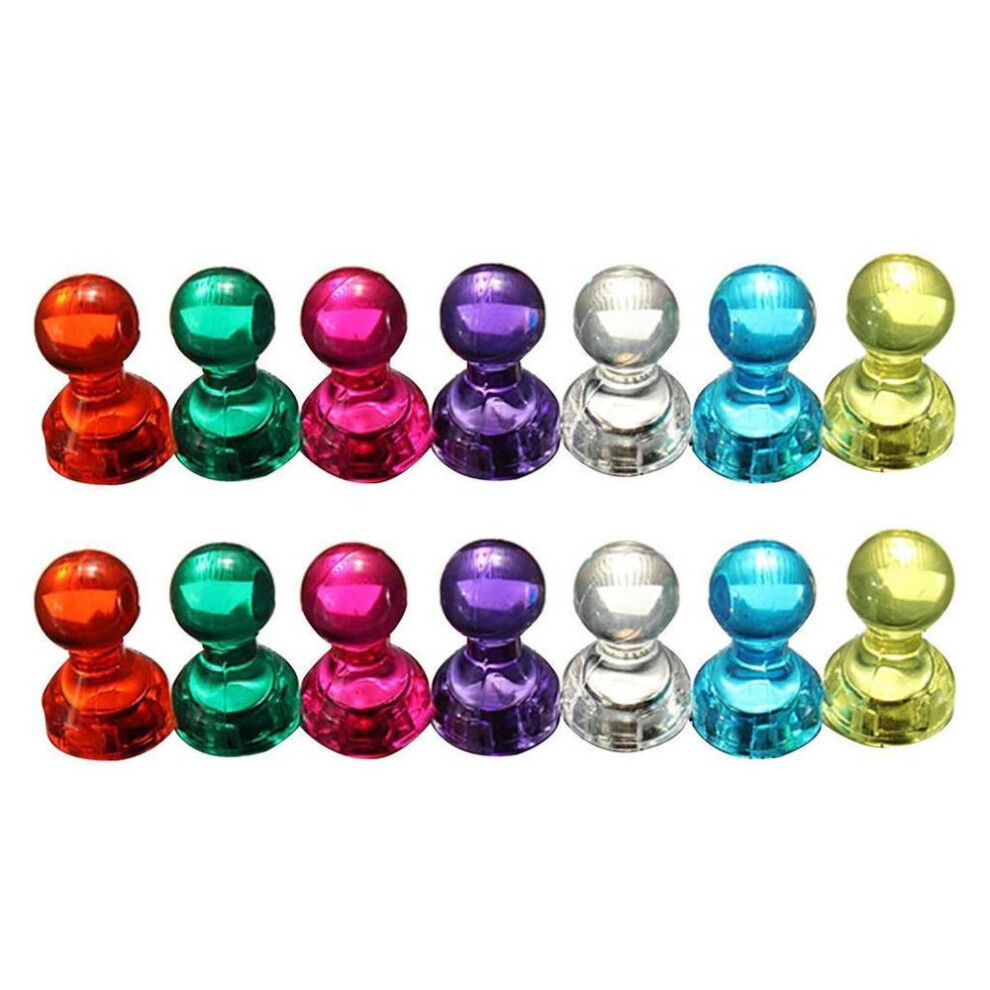 12pcs Strong Neodymium Magnets Cones Magnets Super Magnet Pinboard Office Thumbtack Chess