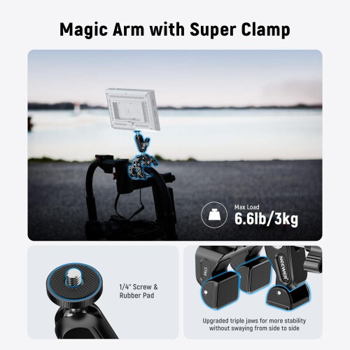 Neewer [neewer] St88 Magic Arm Clamp With Ball Head – Camera Mount 2