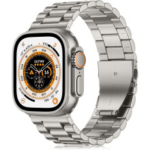 (42mm(Series 10)/41mm/40mm/38mm, Titanium) Compatible with Apple Watch Straps 40mm 41mm 38mm 42mm(Series 10), Metal Stainless Steel Replacement Bands for iWatch SE/Series 10/9/8/7/6/5/4/3/2/1